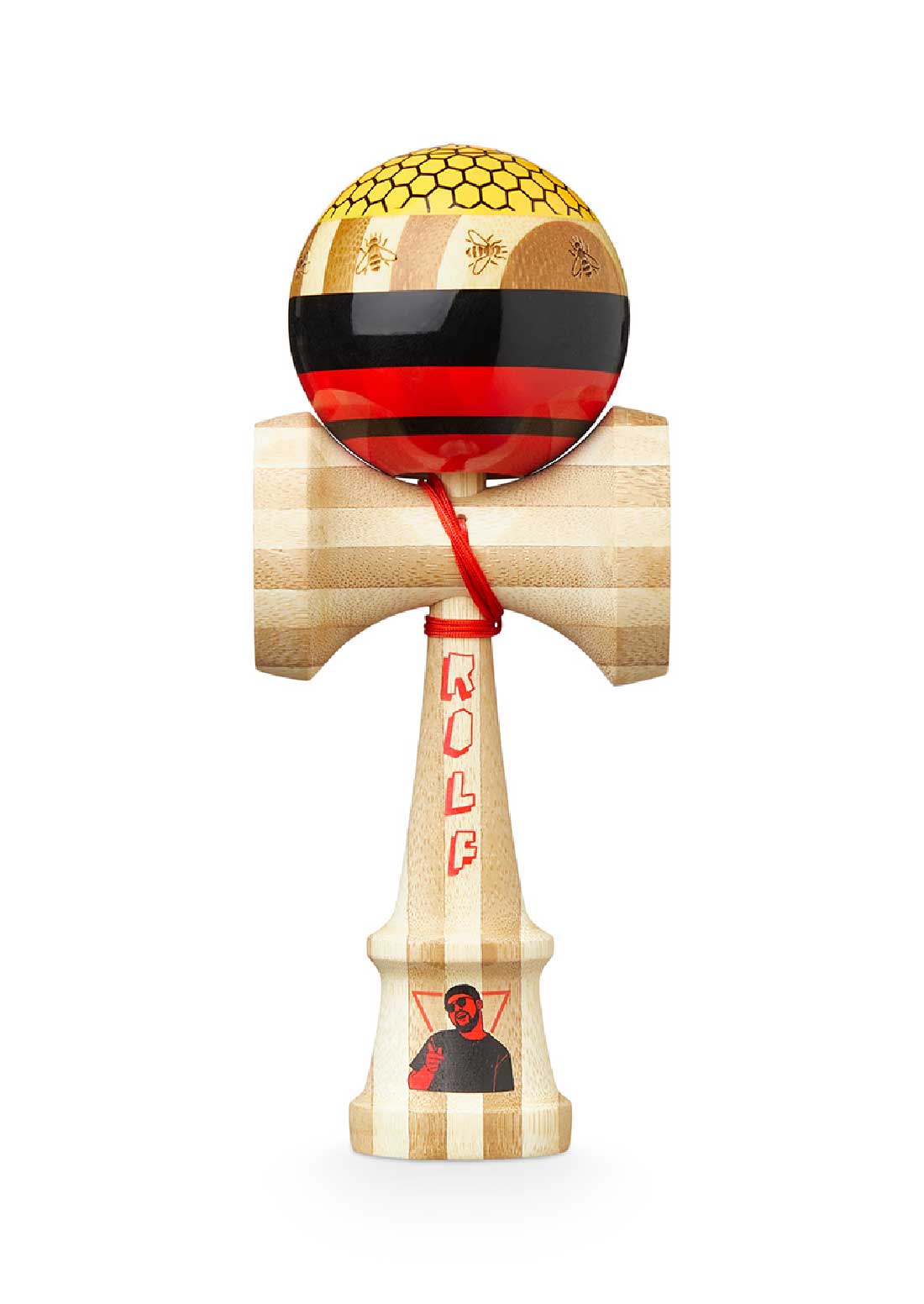 Kendama Krom Dj Pro Mod Rolf Bamboo