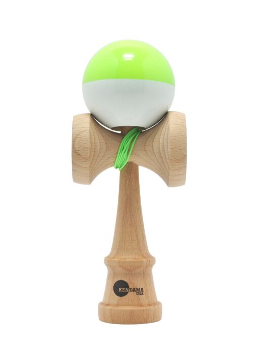 kendama_usa_half_split_nova_shape_green_white_face