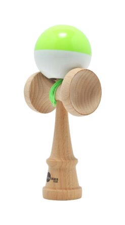 kendama_usa_half_split_nova_shape_green_white_profil