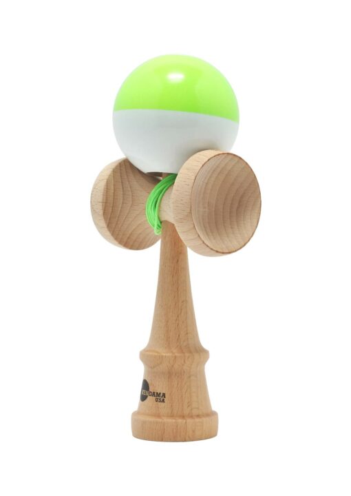 kendama_usa_half_split_nova_shape_green_white_profil