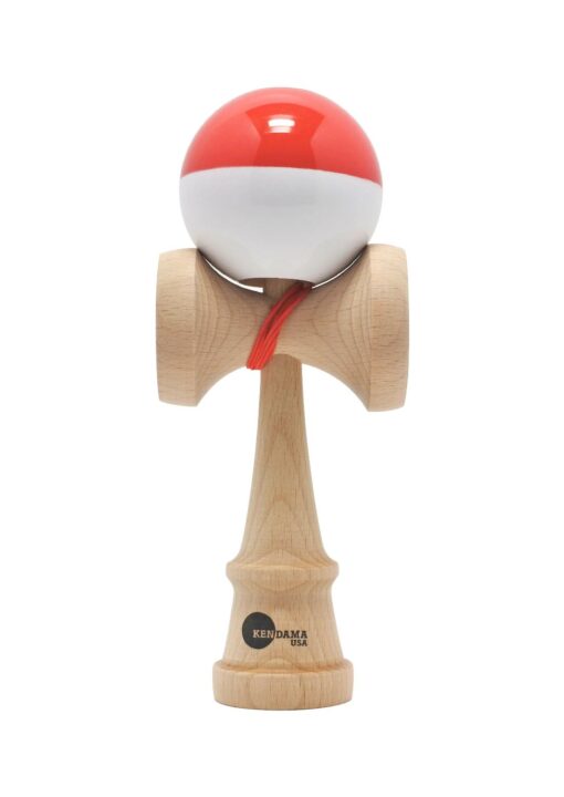 kendama_usa_half_split_nova_shape_red_white_face