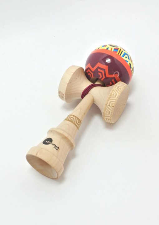 kendama_usa_kaizen_hex_nova_maroon_cup