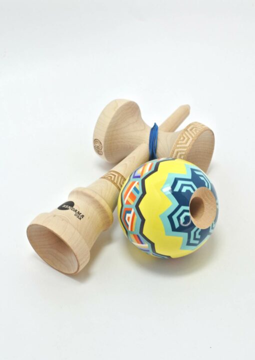 kendama_usa_kaizen_nova_hex_yellow_hole