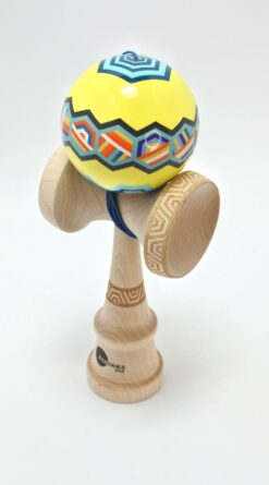 kendama_usa_kaizen_nova_hex_yellow_tama